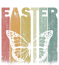 Easter Day Butterfly Retro Graphic Funny Easter Costume Cooling Performance Long Sleeve Crew