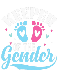 Keeper Of The Gender Pink Or Blue Funny Gender Reveal Party Tall Sweatshirt