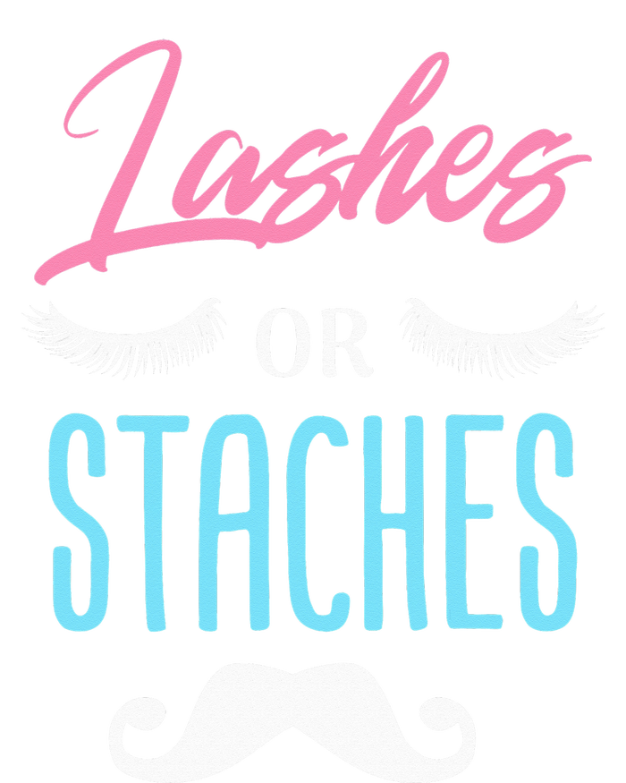 Lashes Or Staches Gender Reveal Party Supplies Metallic Star Ornament