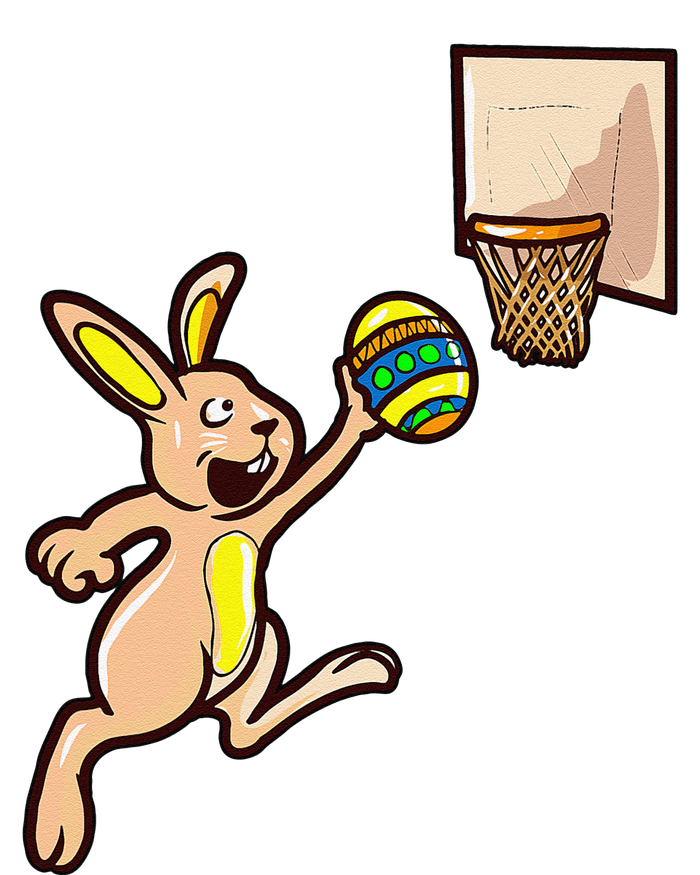 Easter Egg Basketball Bunny Gift For T-Shirt