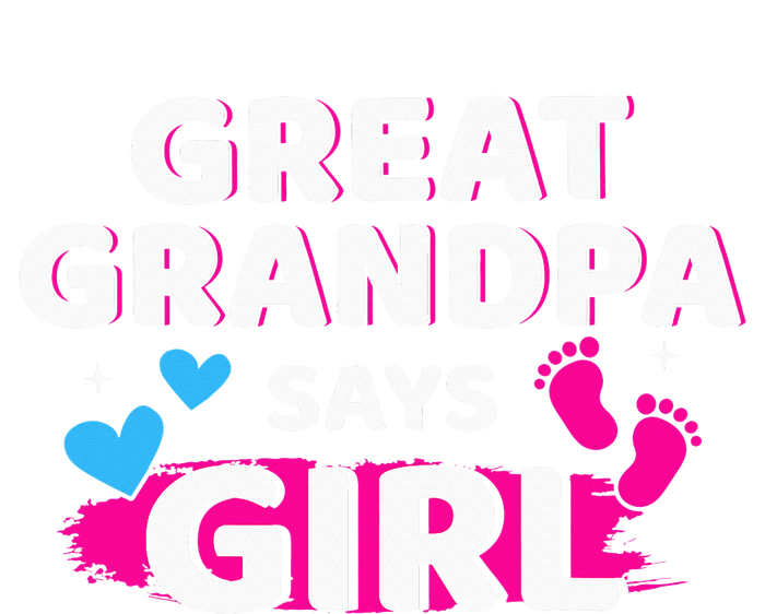 Gender reveal great grandpa says matching baby party T-Shirt