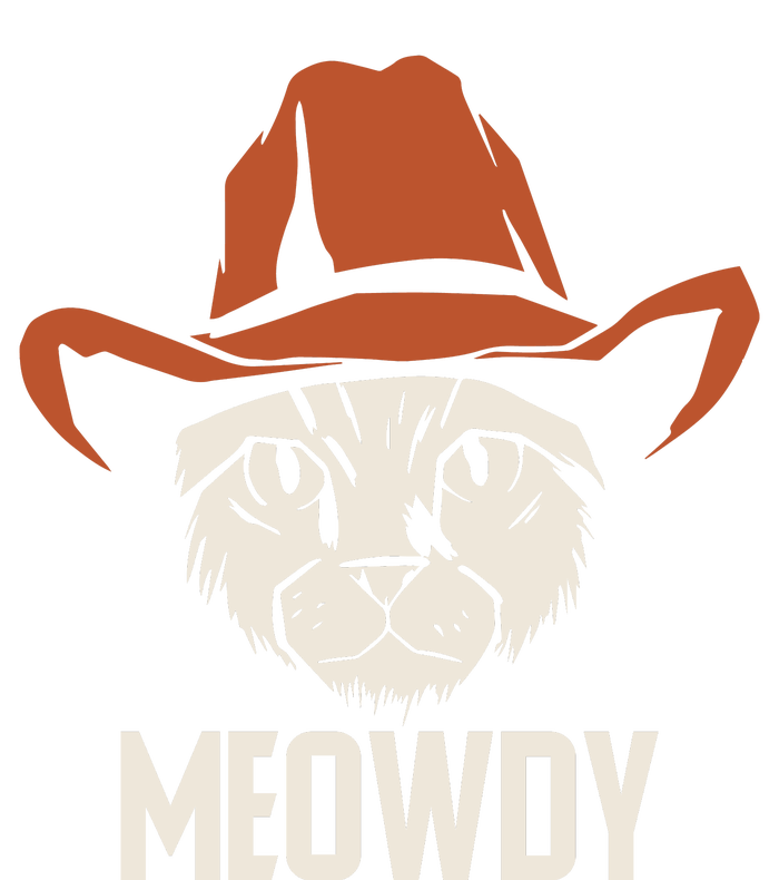 Meowdy Funny Cat Cowboy T-Shirt