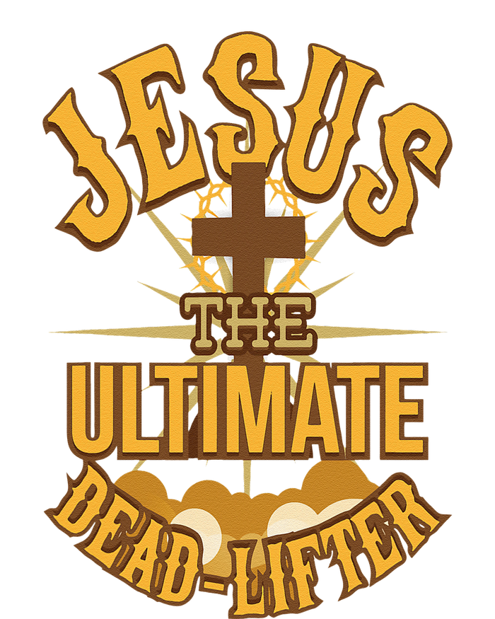 Easter Workout Jesus The Ultimate Dead Lifter Long Sleeve Shirt