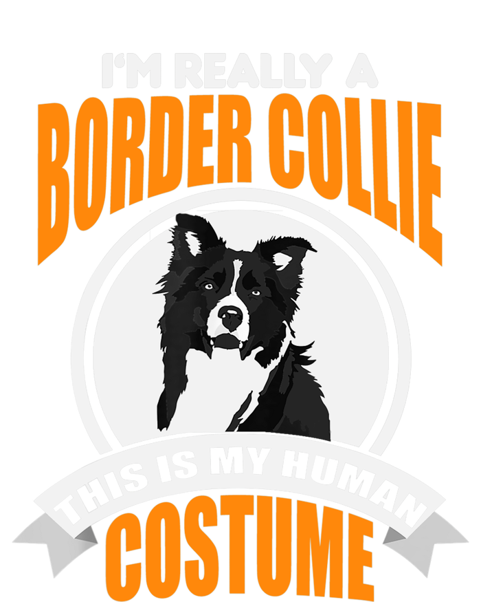 This Is My Human Costume Im Really a Border Collie Christmas Doggie Tank