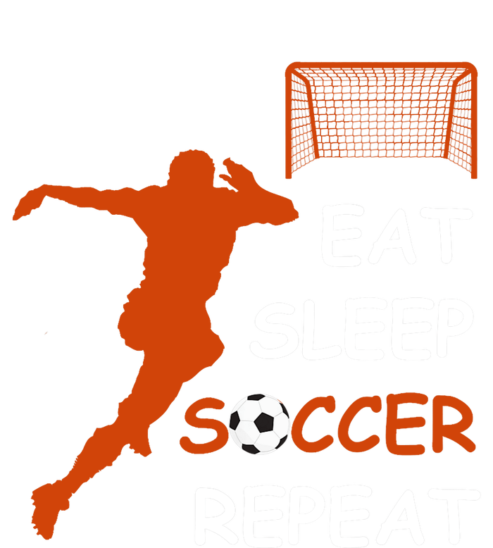 Eat Sleep Soccer Repeat funny Cool Sport Player Cooling Performance Long Sleeve Crew