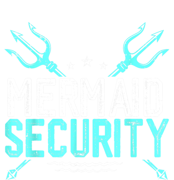 Mermaid Security Mermaid Dad Birthday Merdad Tank Top