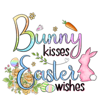 Bunny Kisses Easter Wishes Happy Easter Day Ladies PosiCharge Competitor Racerback Tank