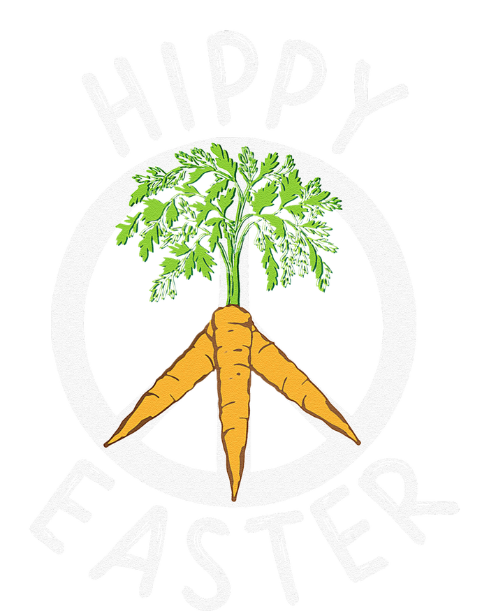 Funny Easter Peace Sign Hippy Easter Carrots T-Shirt