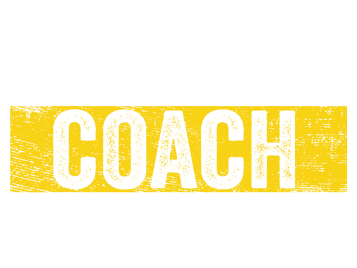 Because I'm The Coach That's Why Funny Vintage Coaching Gift Yupoong Adult 5-Panel Trucker Hat