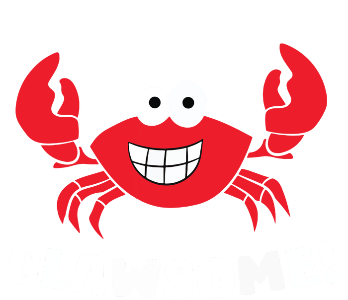 Funny Lobster Clawsome Sea Crab Cartoon Lobster T-Shirt