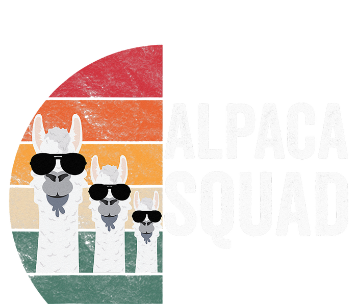 Alpaca Squad Apparel LLama Lovers Friendship Cute Alpacas Tall Long Sleeve T-Shirt