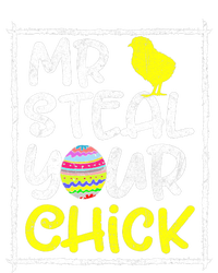 Easter Mr Steal Your Chick Funny Spring Humor Performance Long Sleeve Polo