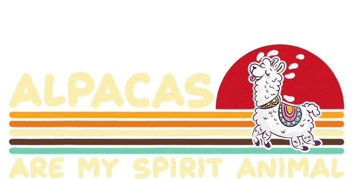 Cute alpaca groups design, alpacas are my spirit animal T-Shirt