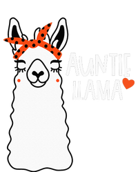 Cute Auntie Llama Funny Alpacas Llamas Lover Gift For Aunt Valucap Bio-Washed Visor