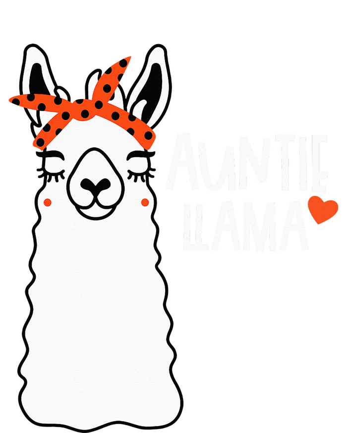 Cute Auntie Llama Funny Alpacas Llamas Lover Gift For Aunt Valucap Bio-Washed Visor