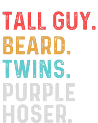 dude tall guy beard twins purple hoser Perfect for  Youth Performance Sprint T-Shirt