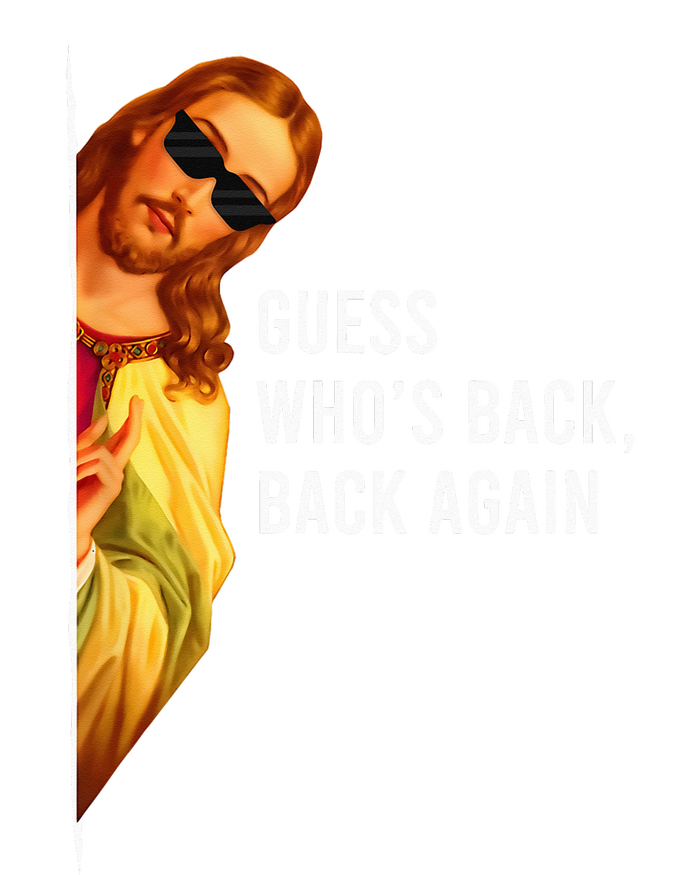 Guess Who's Back Back Again Happy Easter! Jesus Christ Poster