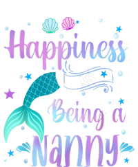 Mermaid Mom Happiness Is Being A Nanny Premium T-Shirt