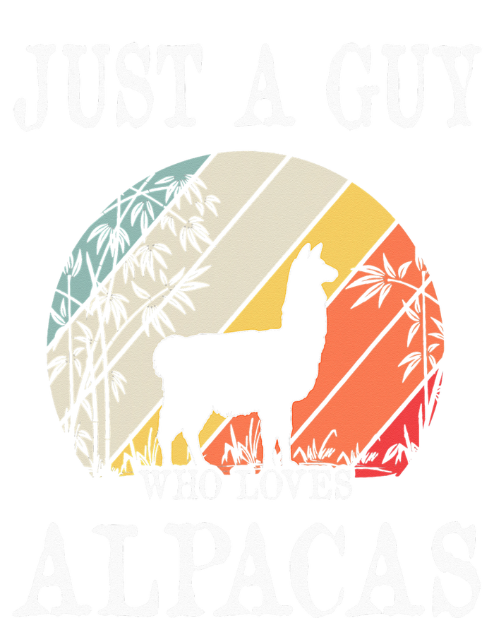 Just A Guy Who Loves Alpacas Tall T-Shirt