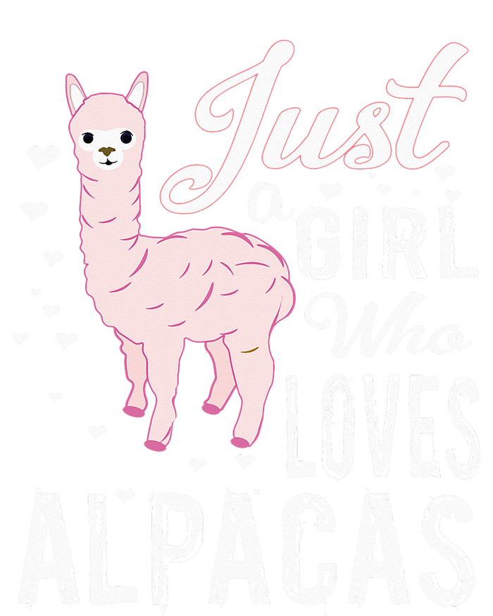 LVGTeam Just a Who Loves ALPACAS T-Shirt