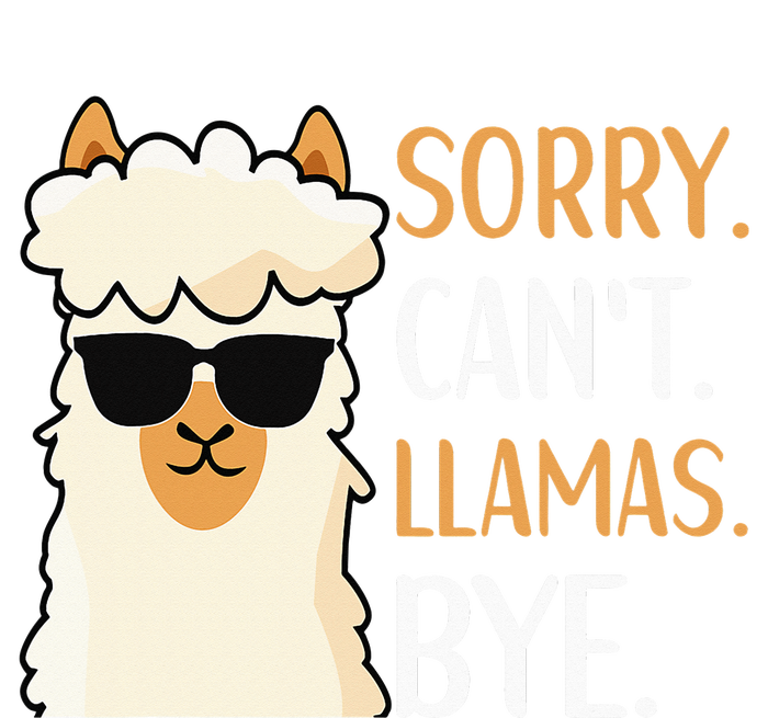 Sorry Can't Alpacas Bye LLama Apparel Ladies Essential Flowy Tank