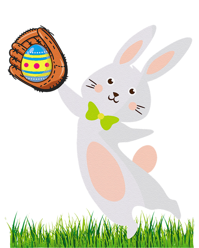 Happy Easter Baseball Bunny Catches Egg T-Shirt