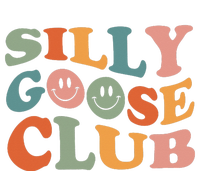 Silly Goose Club Silly Goose Meme Smile Face Trendy Costume Women's Knotted Racerback Tank