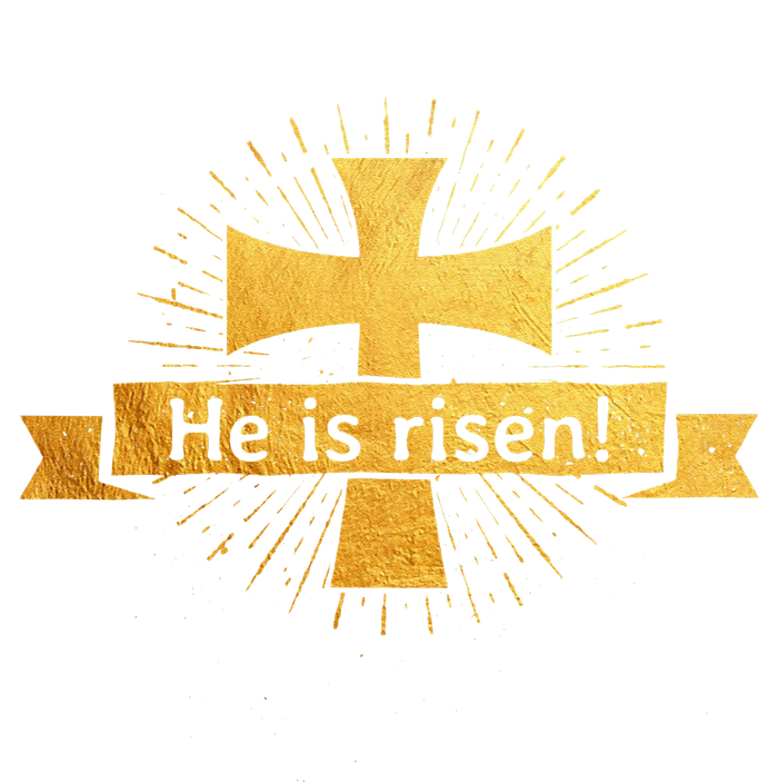 He Is Risen! Cross Easter Gift For Christians Cross T-Shirt