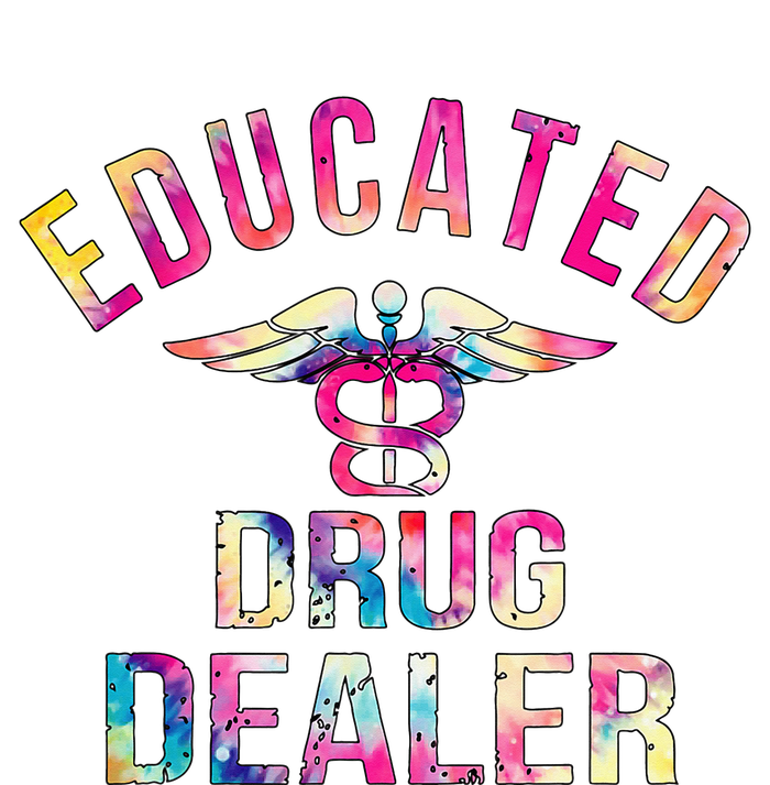 Funny Nurse Educated Drug Dealer Nurse Life Women's Crop Top Tee