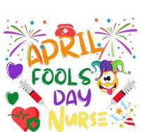 Funny April Fool's Day for Nurse Pom Pom 12in Knit Beanie