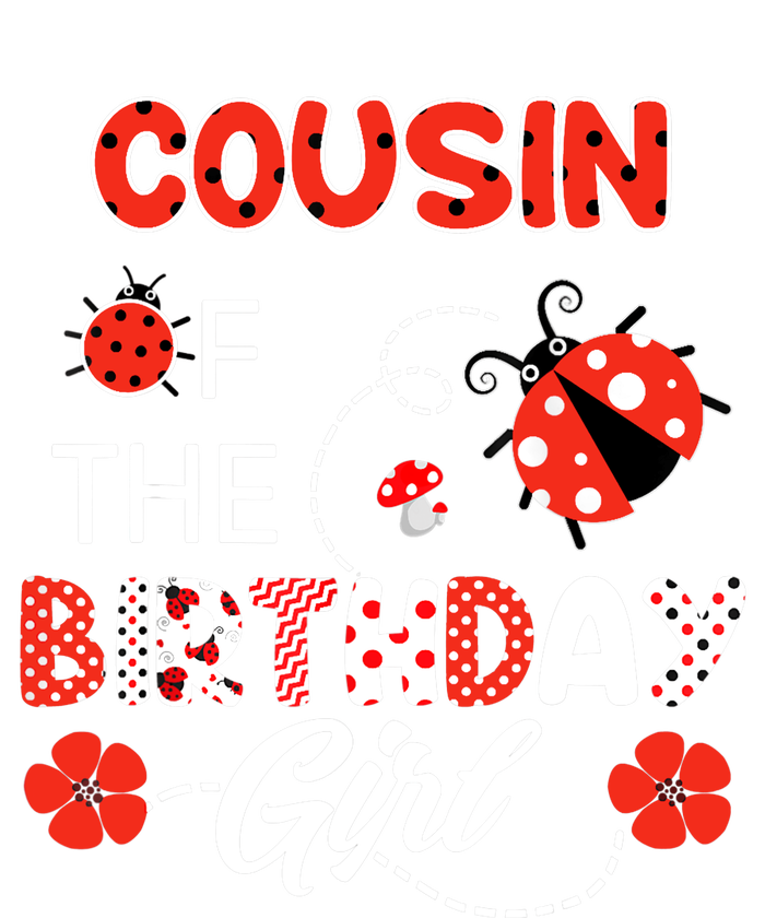 Cousin Of The Birthday Girl - Family Ladybug Birthday Women's Fleece Hoodie