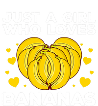 Funny Banana Design Wo Girl Banana Fruit Lovers T-Shirt