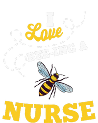 I Love BeeIng A Nurse Honey Bee Job Profession Premium T-Shirt