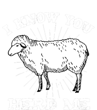 I Know You Herd Me Sheep Herder Farm Animal Shepherd Sustainable Beanie