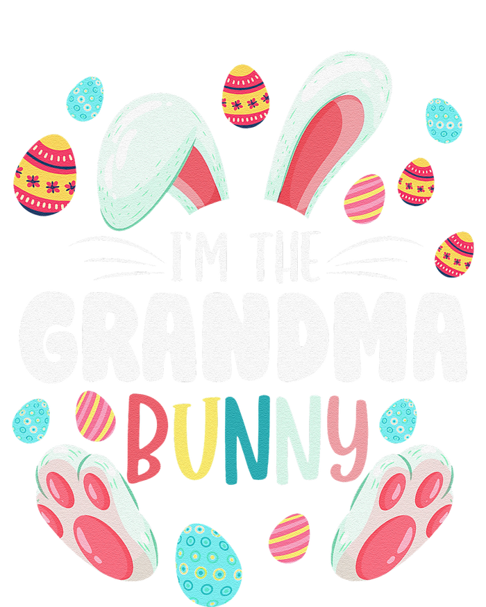 I'm The Grandma Bunny Matching Family Easter Party Cooling Performance Crew T-Shirt