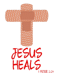 JESUS HEALS Christian God Church Nurse RN Easter Gift T-Shirt