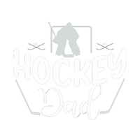 Hockey Dad Funny Father's Day Gift Tie Dye Hoodie