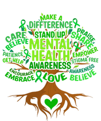 Mental Health Awareness Tree Drawing Word Magnet