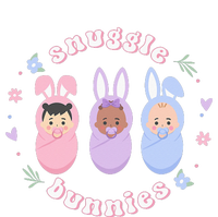 Snuggle Bunnies Easter NICU L&D Nurse Life Happy Easter Day T-Shirt