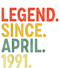 32 Year Old Legend Since April 1991 32nd Birthday Bumper Sticker