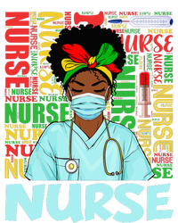 Black Strong Nurse Afro Love Melanin African American T-Shirt