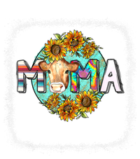 Mama Cow Print Sunflower For Mother's Day Cow Lovers T-Shirt