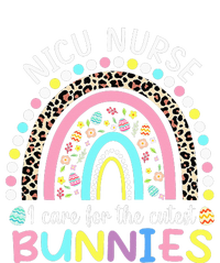 Rainbow I Care For The Cutest Bunnies NICU Nurse Easter Day Toddler Sweatshirt