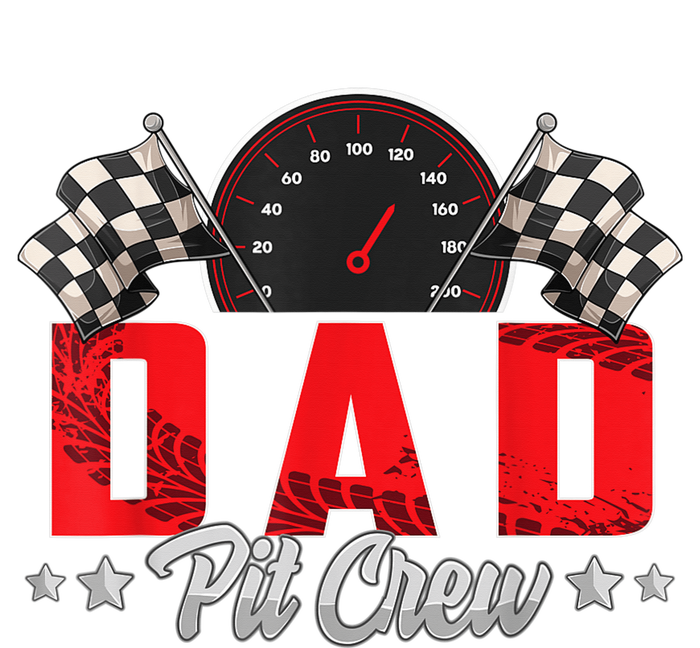 Race Car Birthday Party Racing Family Dad Pit Crew Full-Length Apron With Pockets