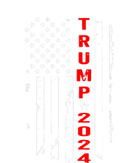 American Flag Vintage Trump 2024 V-Neck T-Shirt