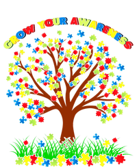 Autism Awareness Day Puzzle Tree Support Autistic Needs Gift Baby Bodysuit