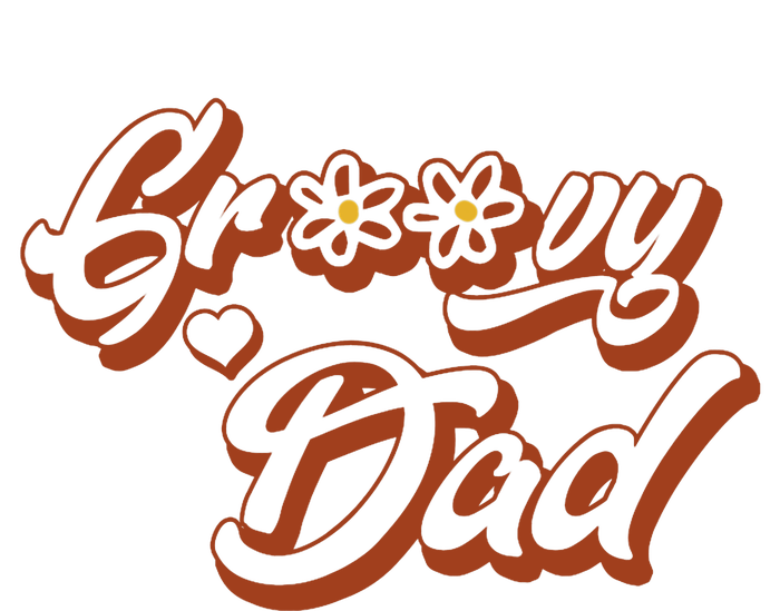 Groovy Dad Retro 70’s Birthday Flower Mom & Dad Matching Toddler Fine Jersey T-Shirt