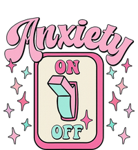 Anxiety On Off Switch Funny Mental Health Awareness Retro Legacy Cool Fit Booney Bucket Hat