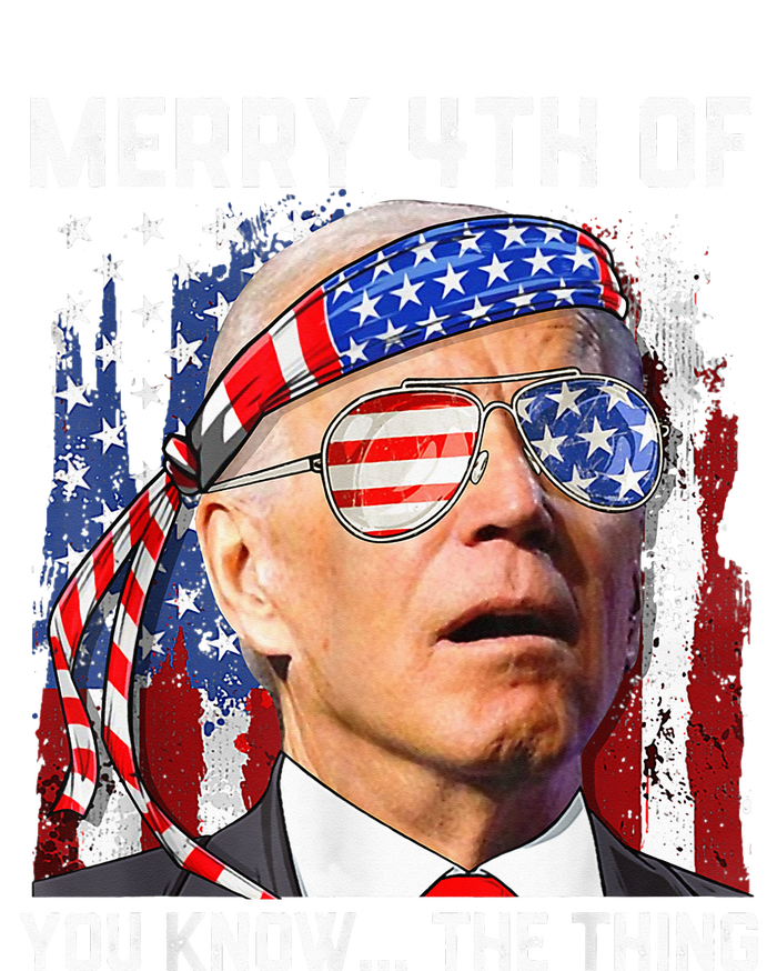 Funny Biden Confused Merry Happy 4th of You Know...The Thing T-Shirt