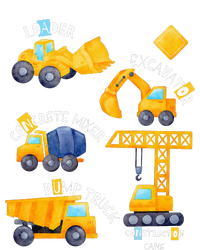 construction vehicles collage Toddler T-Shirt